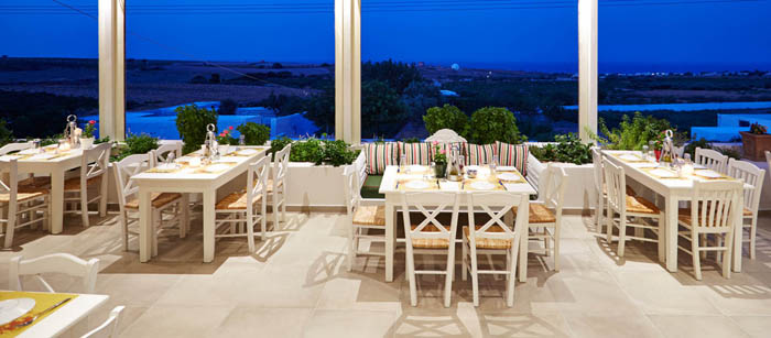 SANTORINI RESTAURANT AROMA AVLIS welcome